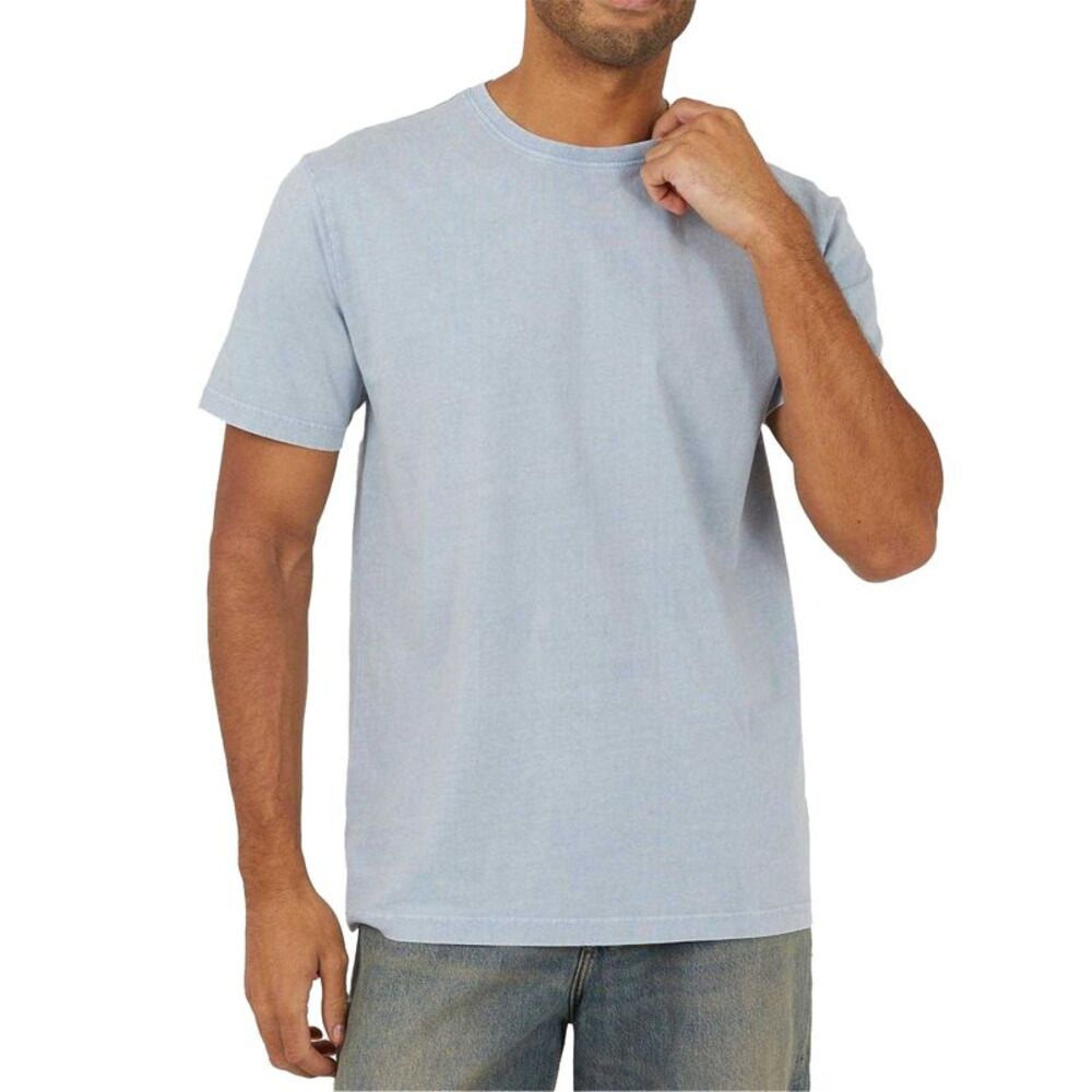 Brave Soul Mens Cotton Jersey T-Shirt / Steel